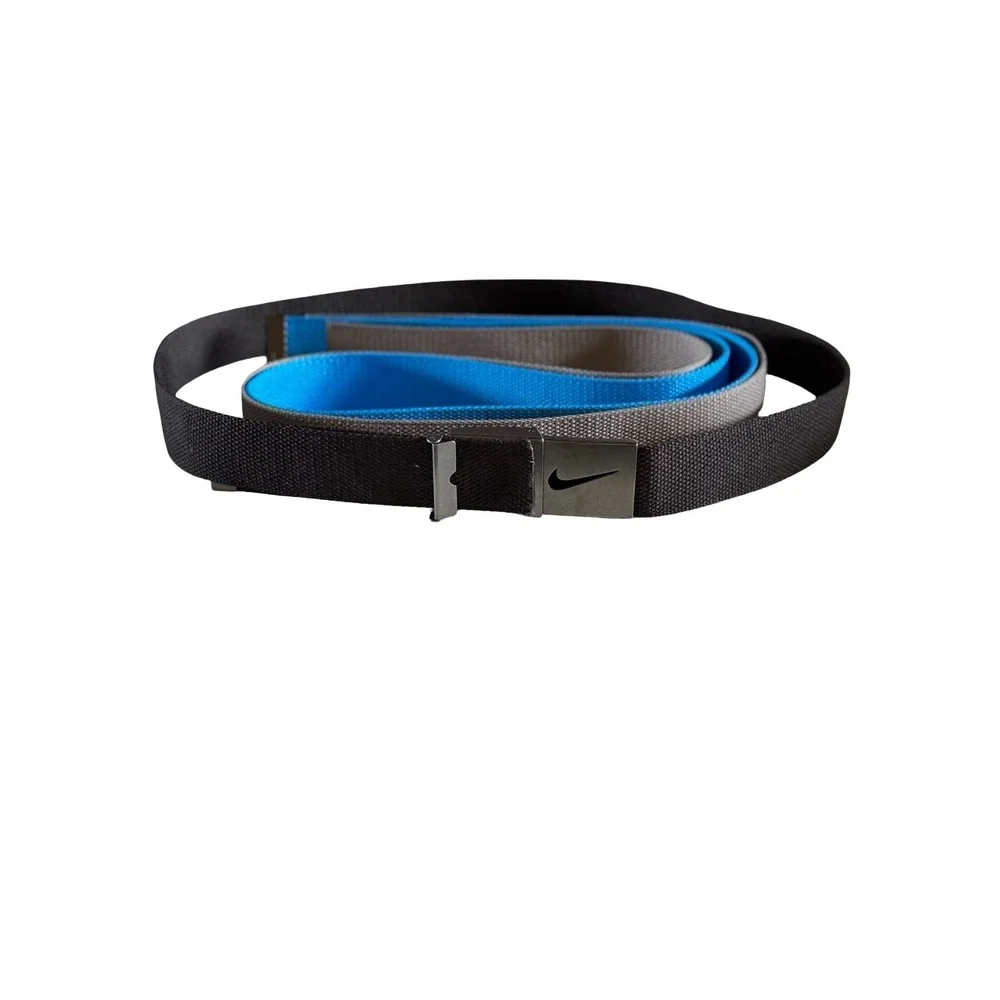 Nike DS5006X Mens One Size Multicolor Swoosh Logo 3 In 1 Web Pack Golf Belts